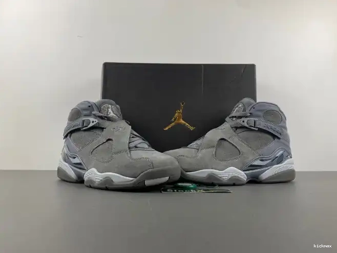 Cheap MAX Cool Jordan 8 305381-014 Retro Grey 0607